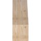 Ekena Millwork 6"W x 12"D x 16"H Funston Rough Sawn Knee Brace, Douglas Fir BRC06X12X16FST00RDF - alternate 3